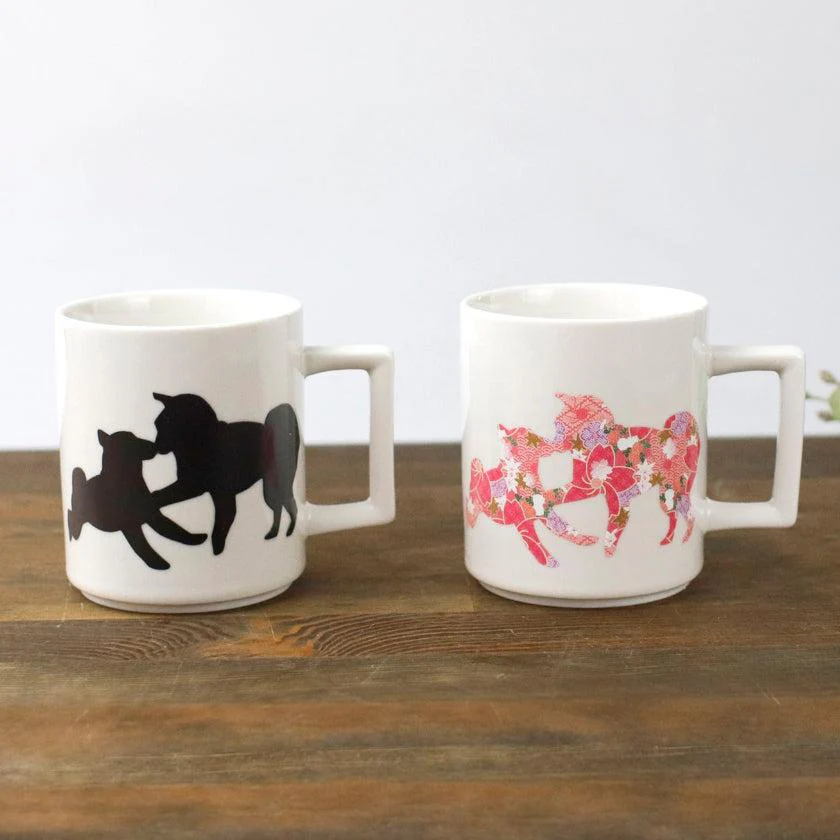 【マグカップ】温感 親子犬 (ニューボン) | 美濃焼 | 丸モ高木陶器 - Image 7