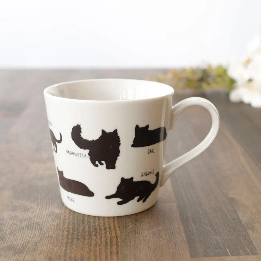 【マグカップ】温感 ゆる猫① サビ猫他 | 美濃焼 | 丸モ高木陶器 - Image 6