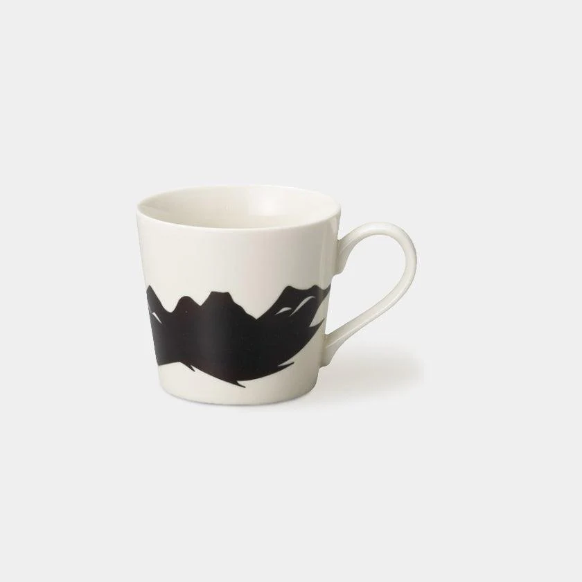 【マグカップ】温感 富士山 白 | 美濃焼 | 丸モ高木陶器 - Image 2