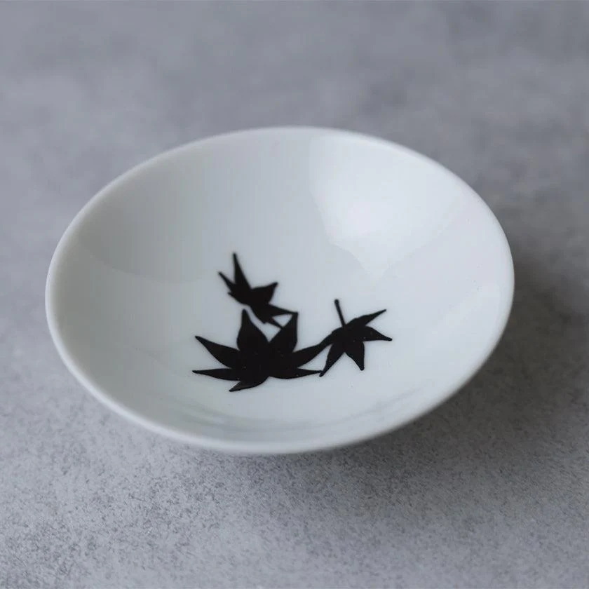 【平盃】温感 白 紅葉 | 美濃焼 | 丸モ高木陶器 - Image 2