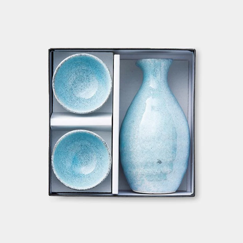 【酒器3点セット】白浜 | 美濃焼 | 丸モ高木陶器 - Image 2