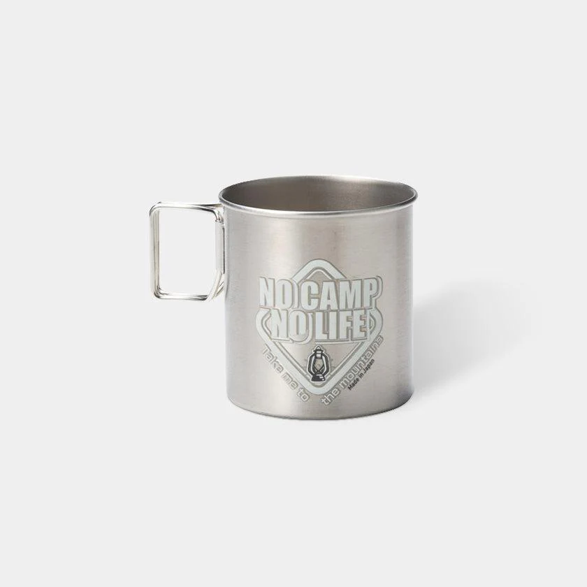 【マグカップ】蓄光 ステンレス NO CAMP NO LIFE | 丸モ高木陶器 - Image 2