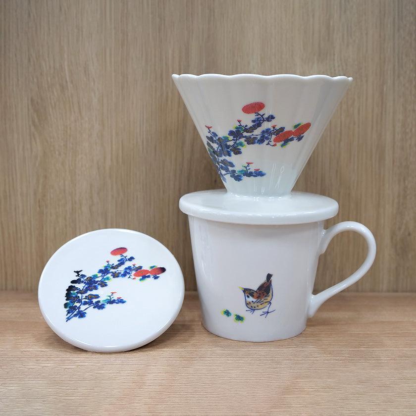 【マグカップ】温感 千鳥 (花と鳥) | 美濃焼 | 丸モ高木陶器 - Image 7