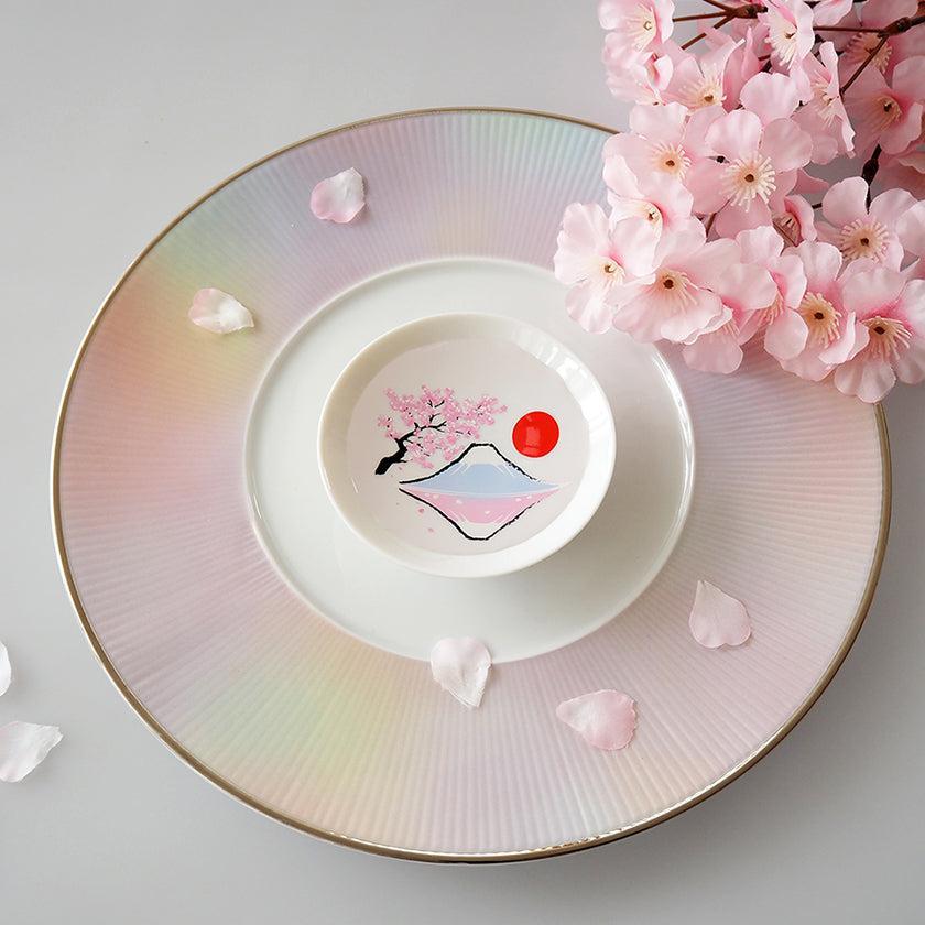 【平盃】冷感 桜 平盃 | 美濃焼 | 丸モ高木陶器 - Image 11