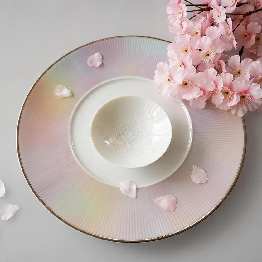 【平盃】冷感 桜 平盃 | 美濃焼 | 丸モ高木陶器 - Image 4