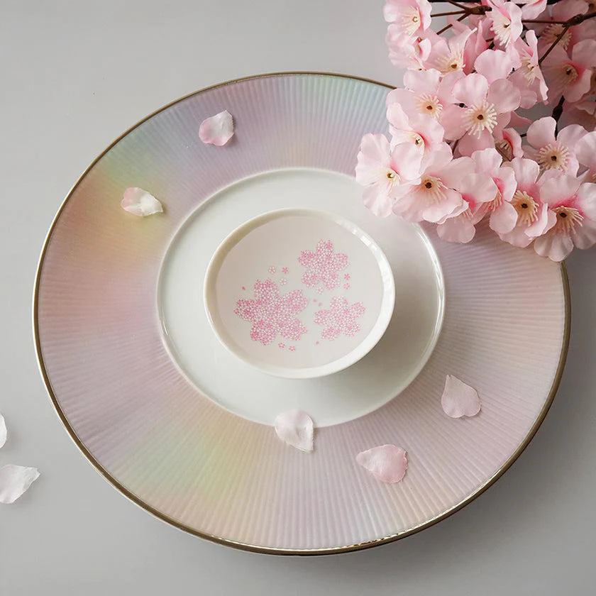 【平盃】冷感 桜 平盃 | 美濃焼 | 丸モ高木陶器 - Image 5