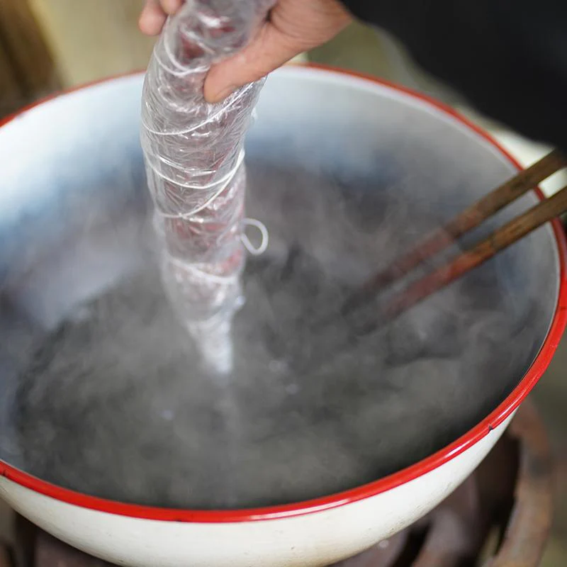 【絞り染め】三毳山麓工房 ストール 梨地紋 グレー - Image 12