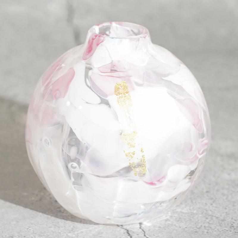 【吹きガラス】Izumo 一輪挿し Cocochi ピンク - Image 5