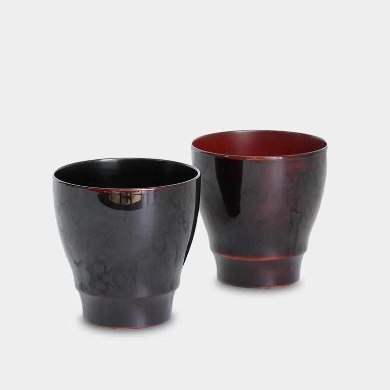 【カップ 八雲塗】2点セット モダン 日本製 伝統工芸 漆器 - Image 2