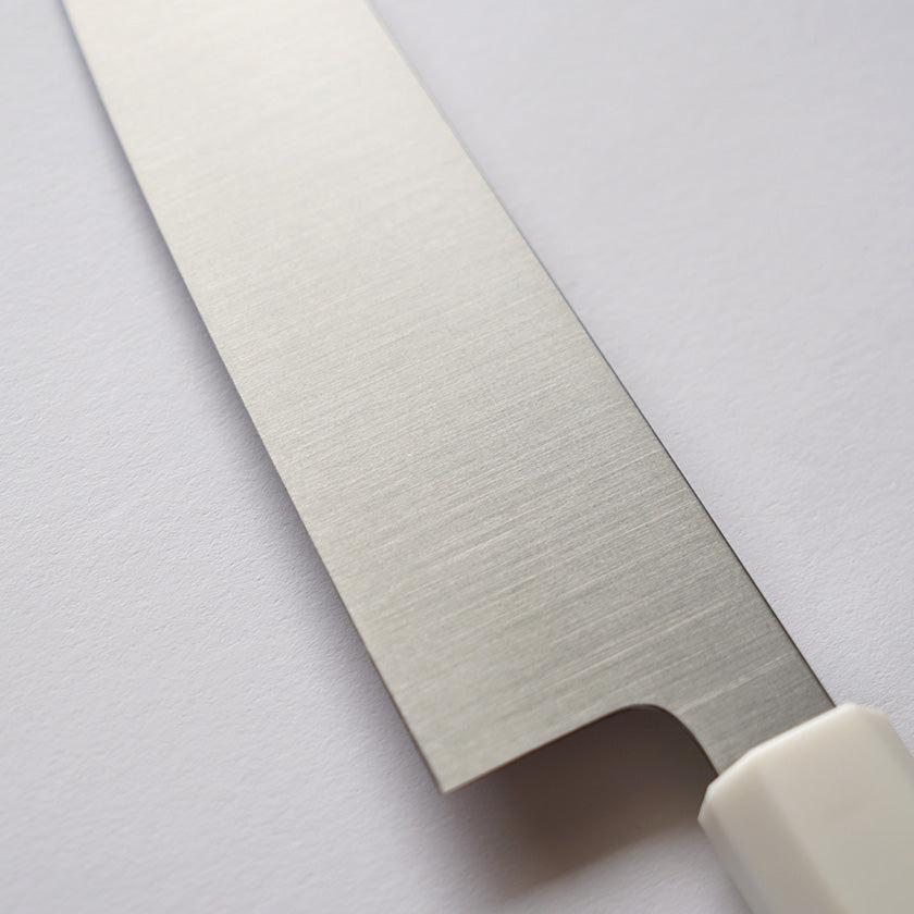【三徳包丁】INOX 青森ヒバ八角柄人工大理石口輪 180mm | 堺打刃物｜一刀斎虎徹 - Image 6