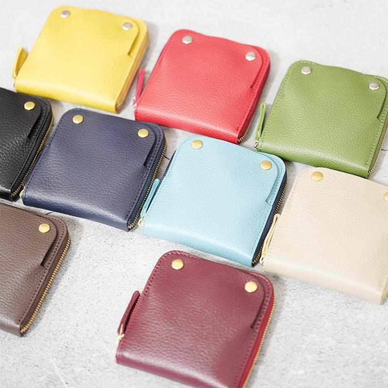【本革キーケース】SMART MOVE! -type1 | アナログキーポケットタイプ- Mica Beige (雲母の京唐紙) | RAKUKEI - Image 3