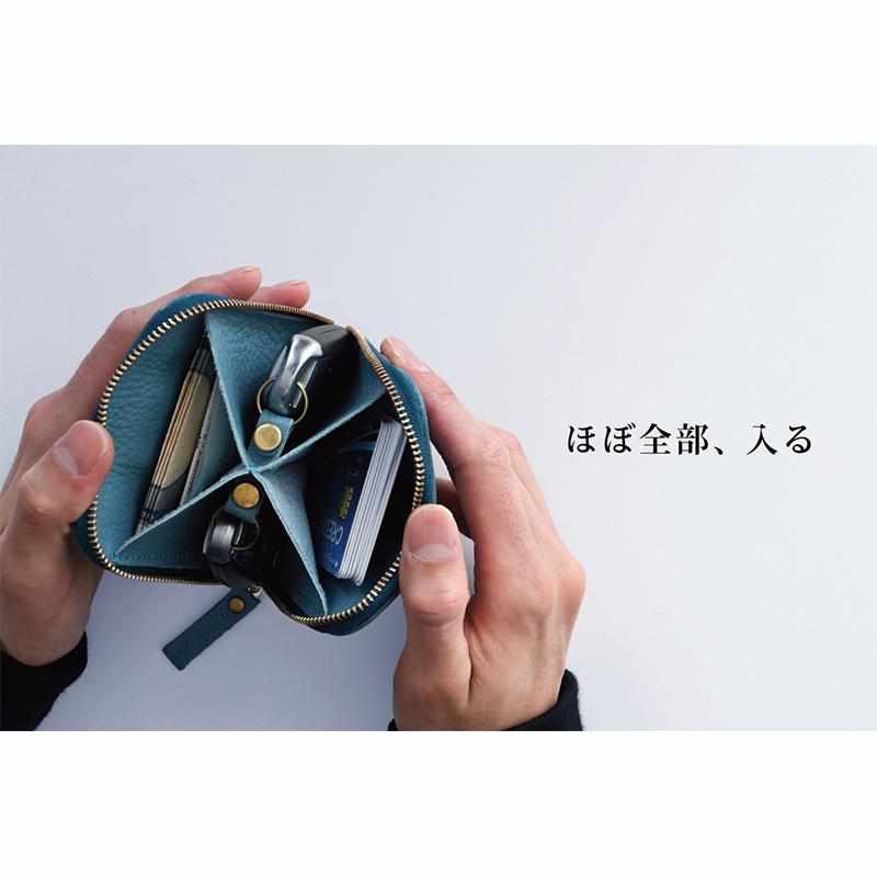 【本革キーケース】SMART MOVE! -type1 | アナログキーポケットタイプ- Vesper Brown (夕照の塔) | RAKUKEI - Image 17
