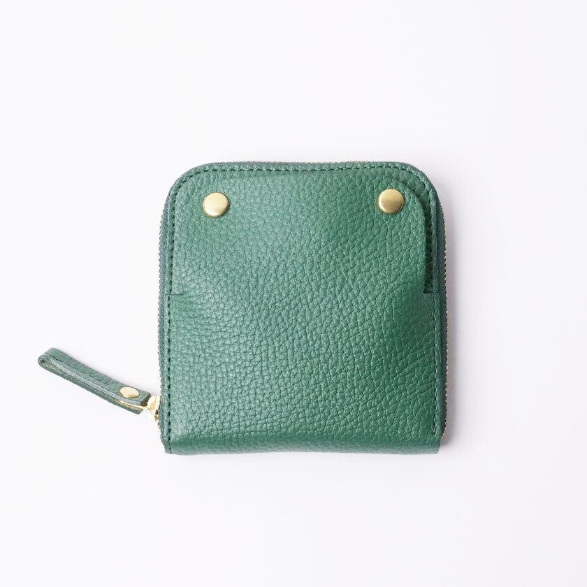 【本革キーケース】SMART MOVE! -type1 | アナログキーポケットタイプ- Calm Green (翠緑の古寺) | 革加工 | RAKUKEI - Image 10
