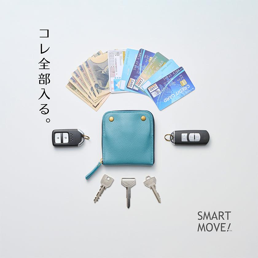 【本革キーケース】SMART MOVE! -type1 | アナログキーポケットタイプ- Amber Yellow (琥珀の街角) | 革加工 | RAKUKEI - Image 16