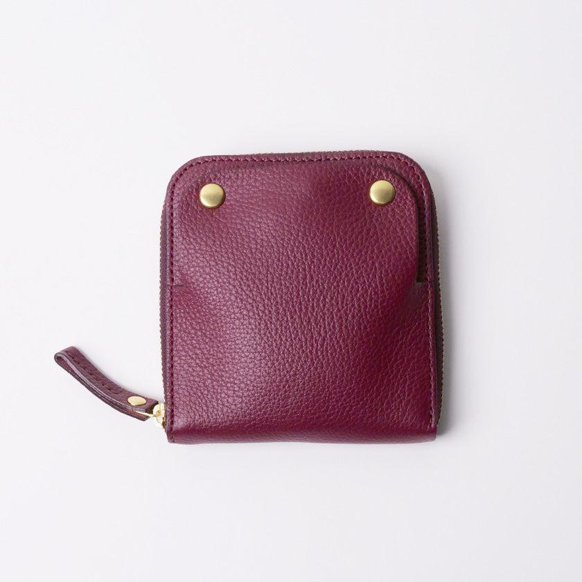 【本革キーケース】SMART MOVE! -type1 | アナログキーポケットタイプ- Burgundy Red (蘇芳の水鏡) | 革加工 | RAKUKEI - Image 10
