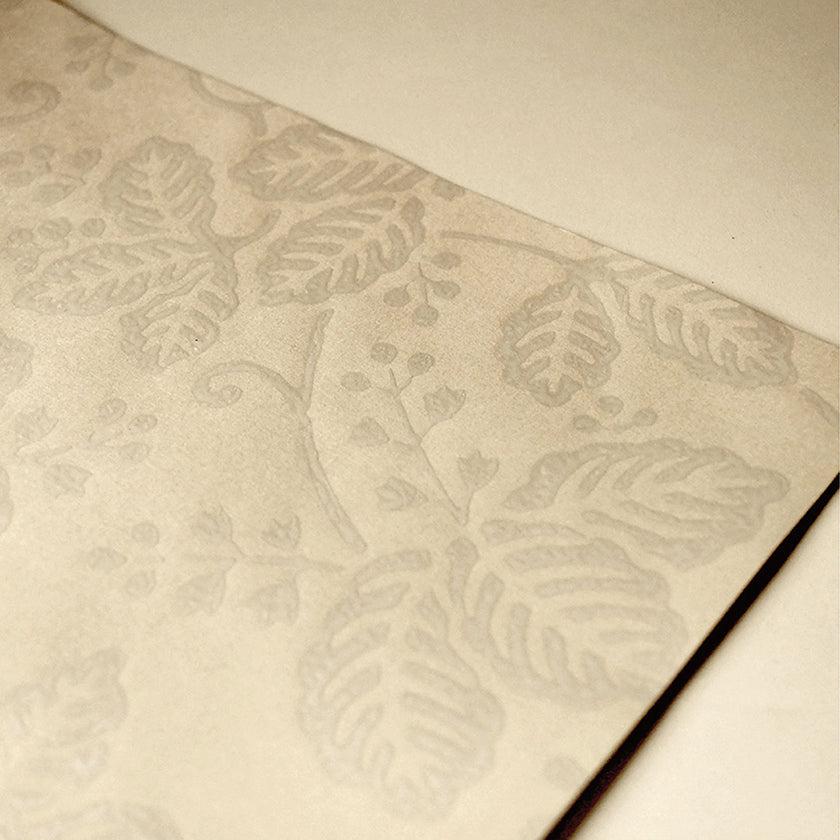 【本革キーケース】SMART MOVE! -type2 | コインポケットタイプ- Mica Beige (雲母の京唐紙) | 革加工 | RAKUKEI - Image 9