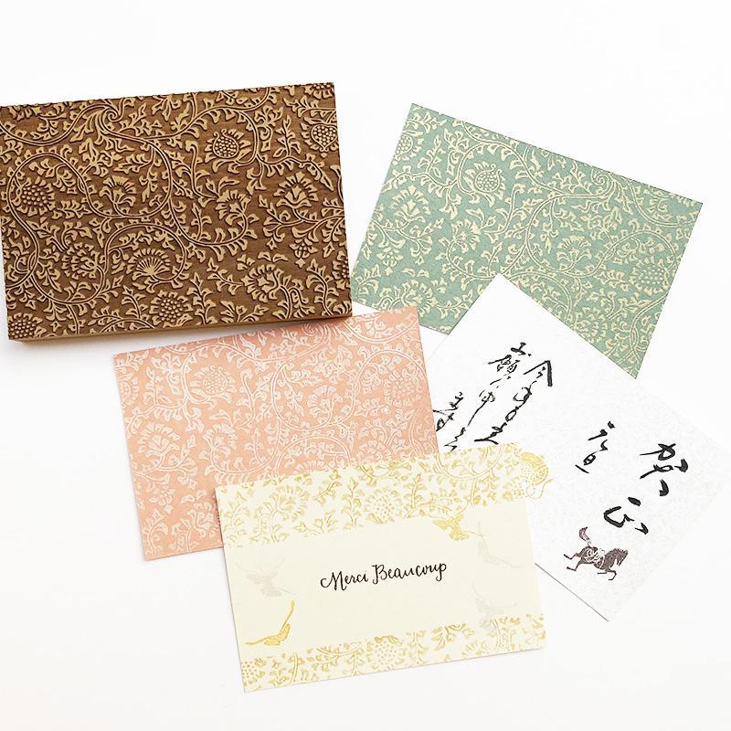 【体験キット】Karakami kit 牡丹唐草 | 京からかみ |丸二 - Image 3