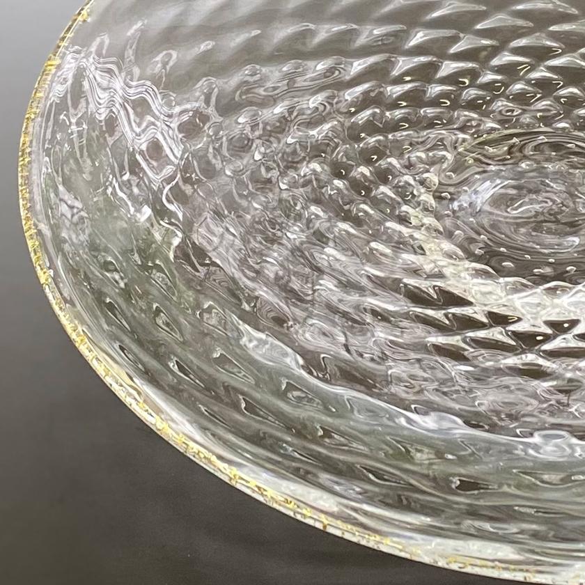 【吹きガラス】SUN GLASS STUDIO KYOTO 煌 大皿 - Image 3