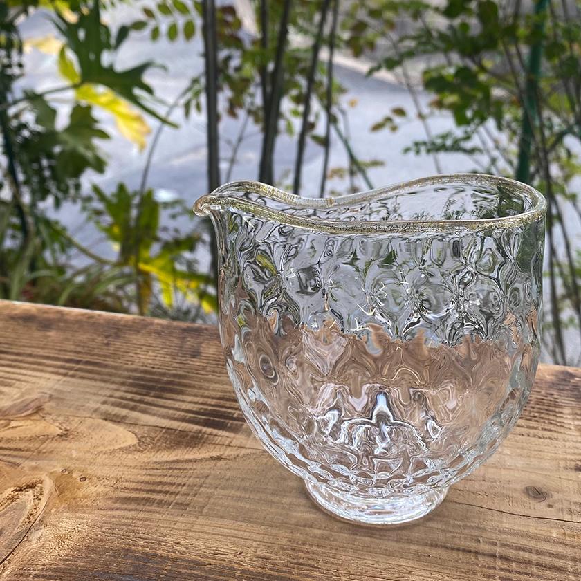 【吹きガラス】SUN GLASS STUDIO KYOTO 煌 酒器3ヶセット（酒差し1個&ぐい呑み2個） - Image 7