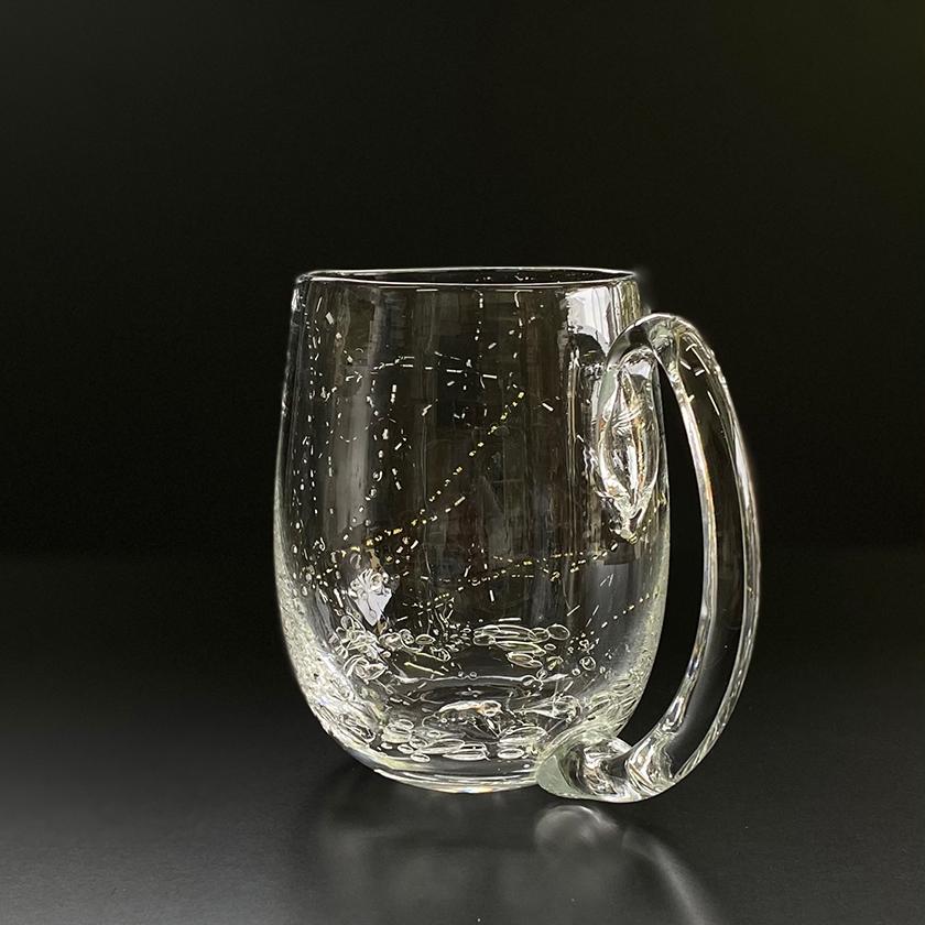 【吹きガラス】SUN GLASS STUDIO KYOTO 金銀舞 ジョッキ - Image 2
