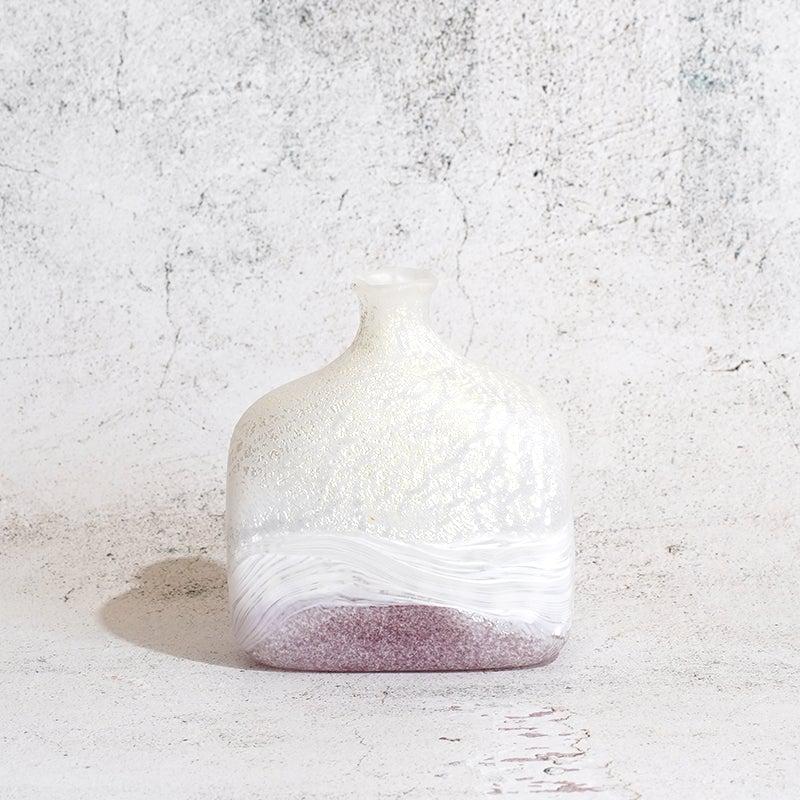 【吹きガラス】SUN GLASS STUDIO KYOTO 薫風 花器 パープル - Image 2