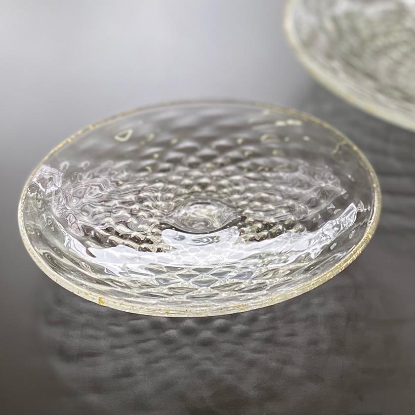 【吹きガラス】SUN GLASS STUDIO KYOTO 煌 皿 2個セット - Image 4