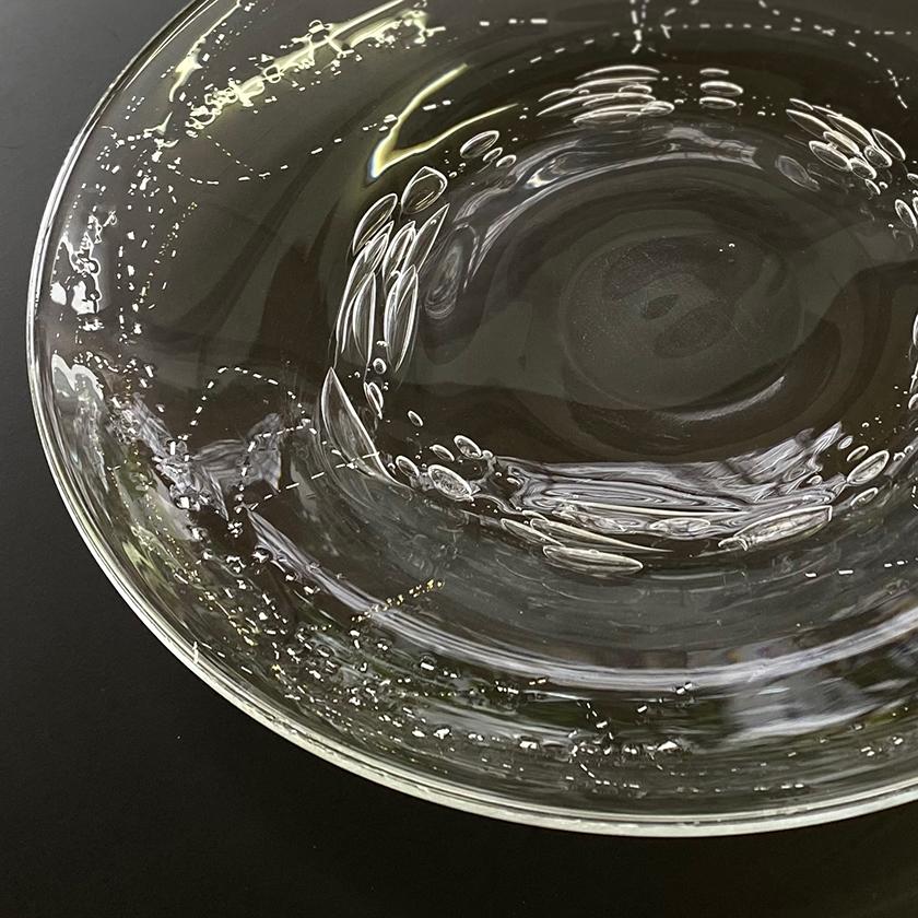 【吹きガラス】SUN GLASS STUDIO KYOTO 金銀舞 皿 2個セット - Image 4