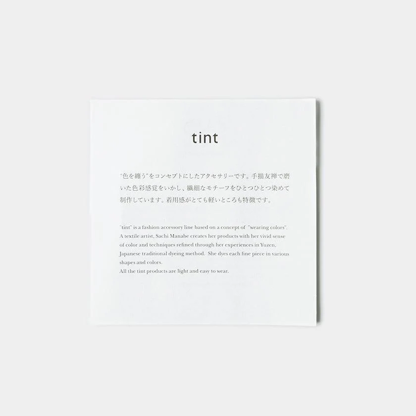 【ピアス】tint パンジー (S) 薄荷 | 京友禅 | Morphosphere - Image 8