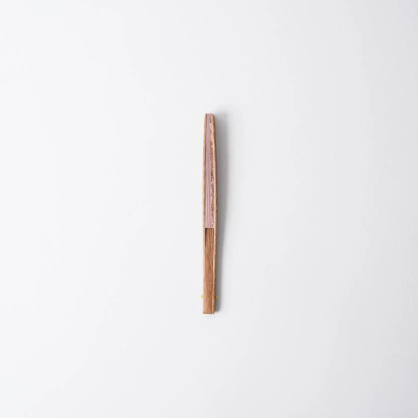 【扇子】箔彩 グレイッシュピンク  6.5寸 | 京扇子 | 米原康人 - Image 10