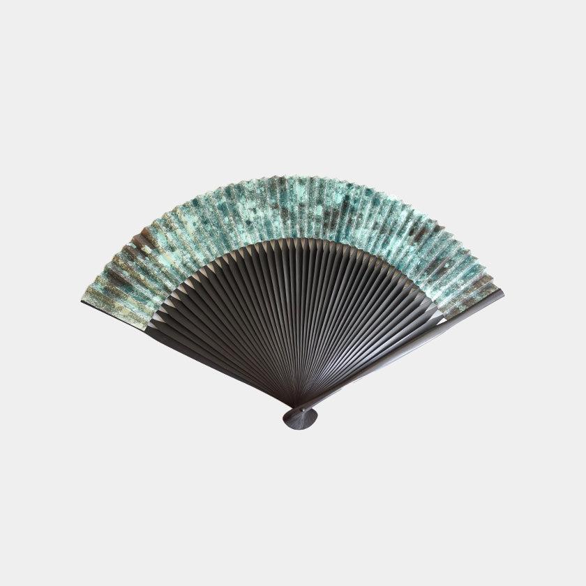 【扇子】箔彩 hakuiro 7.5寸 黒骨 | 京扇子 | 米原康人 - Image 5