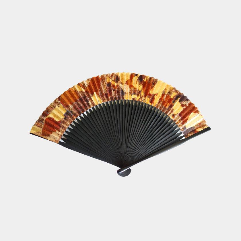 【扇子】箔彩 hakuiro 7.5寸 黒骨 | 京扇子 | 米原康人 - Image 6