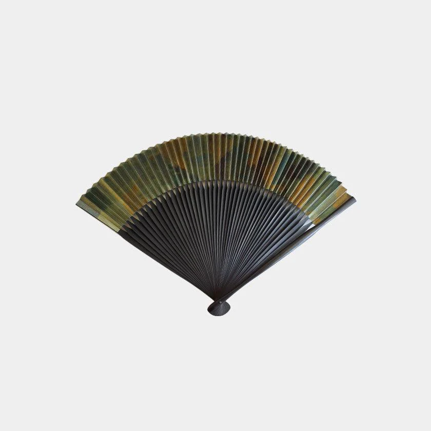 【扇子】燻 短地 7.5寸 pattern斑 | 京扇子 | 米原康人 - Image 11