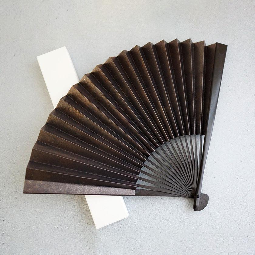 【扇子】美也古扇 燻 7.5寸 pattern斑 | 京扇子 | 米原康人 - Image 11