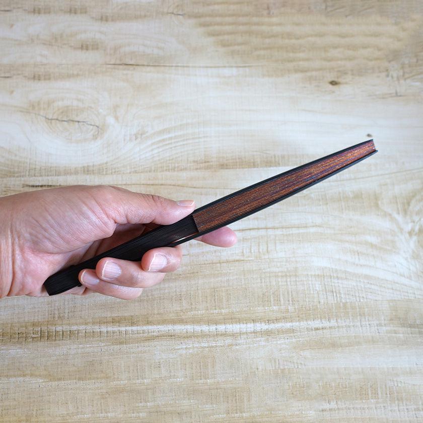 【扇子】美也古扇 燻 7.5寸 pattern斑 | 京扇子 | 米原康人 - Image 18