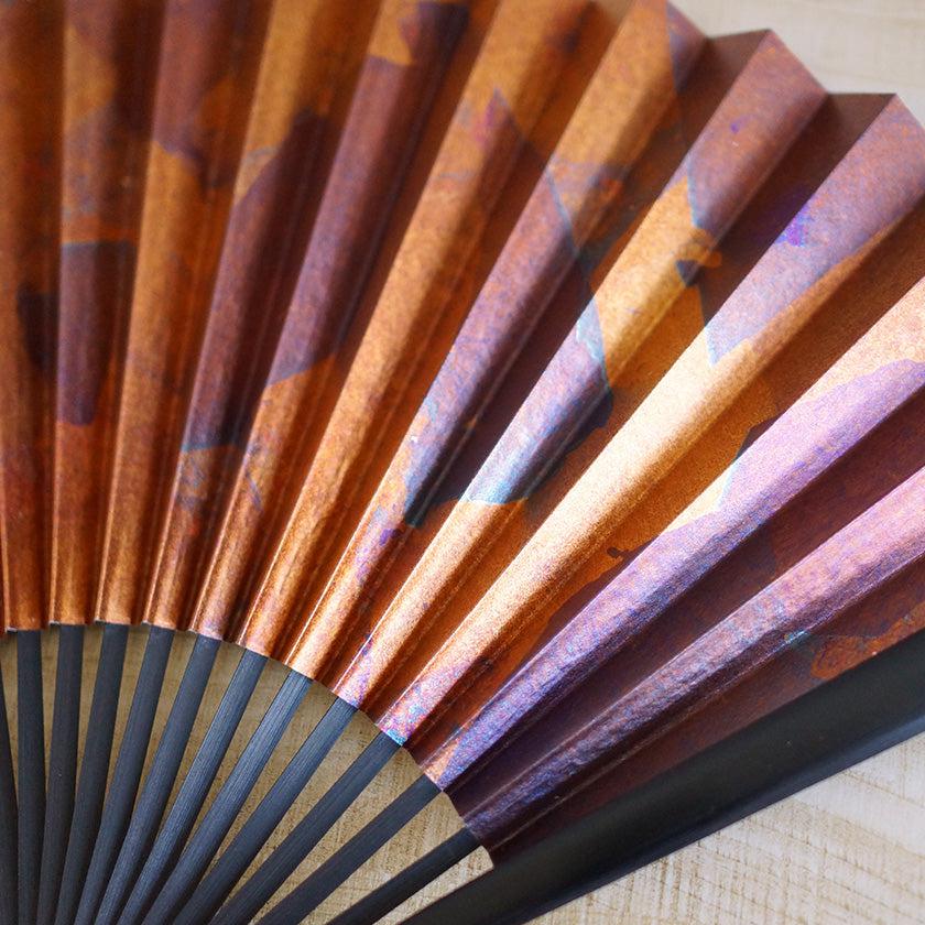 【扇子】美也古扇 燻 7.5寸 pattern斑 | 京扇子 | 米原康人 - Image 21