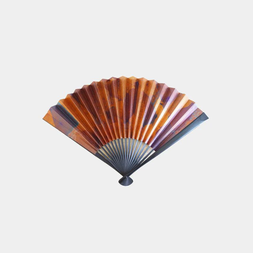 【扇子】美也古扇 燻 7.5寸 pattern斑 | 京扇子 | 米原康人 - Image 6