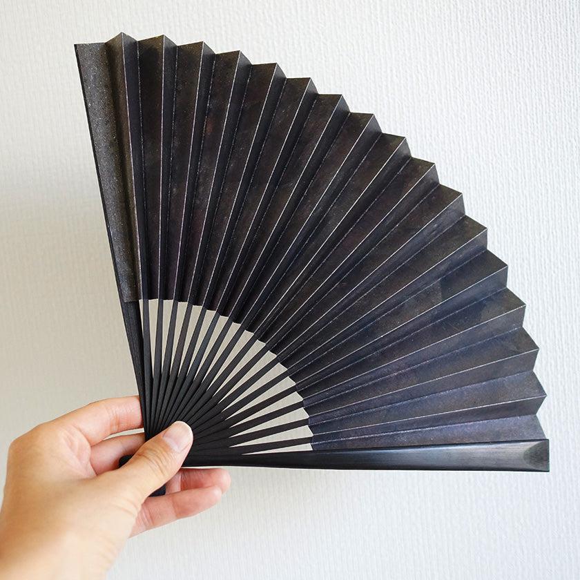 【扇子】美也古扇 燻 7.5寸 pattern斑 | 京扇子 | 米原康人 - Image 8
