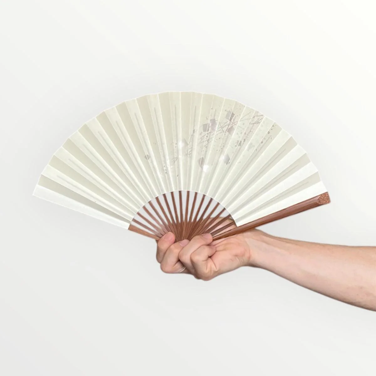 【扇子】箔図 image3 7寸 | 京扇子 | 米原康人 - Image 4