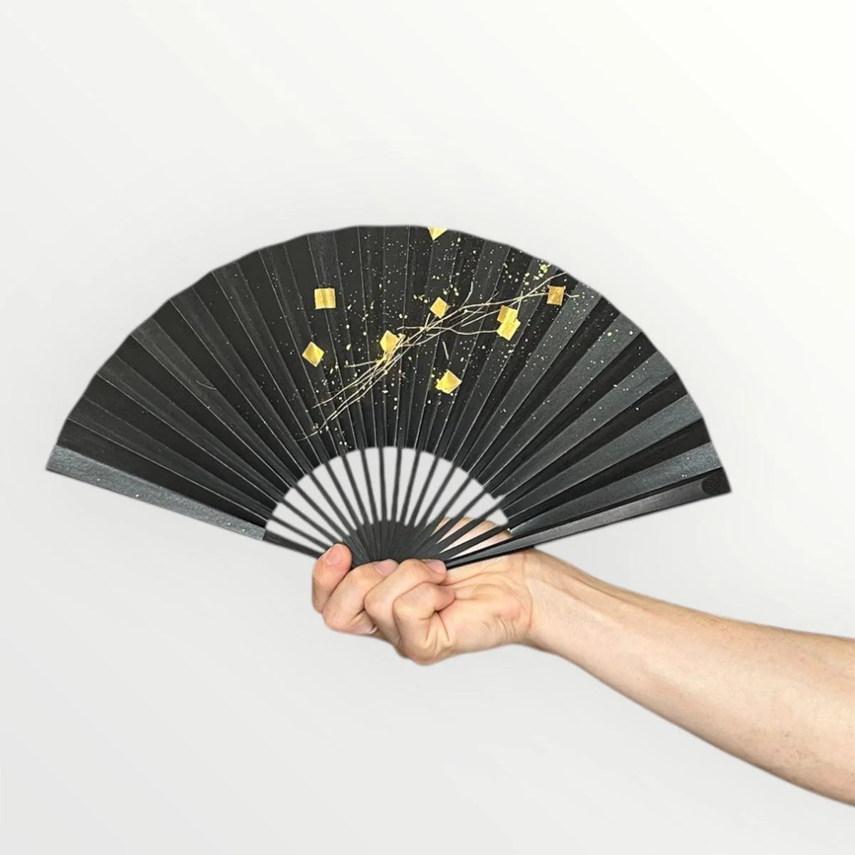 【扇子】箔図 image3 7寸 | 京扇子 | 米原康人 - Image 6