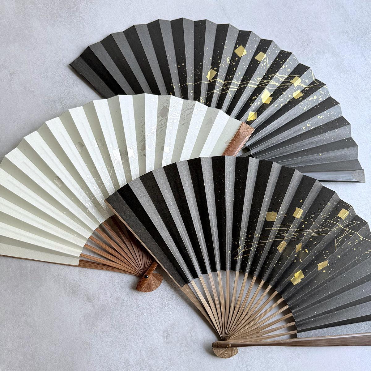 【扇子】箔図 image3 7寸 | 京扇子 | 米原康人 - Image 7