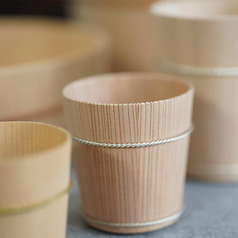 【京指物】桶屋 近藤 ぐい呑 二寸 /吉野杉 - Image 3