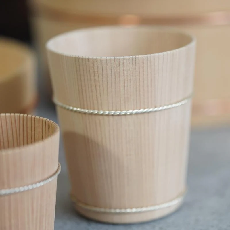 【京指物】桶屋 近藤 カップ二寸四分 /吉野杉 - Image 3