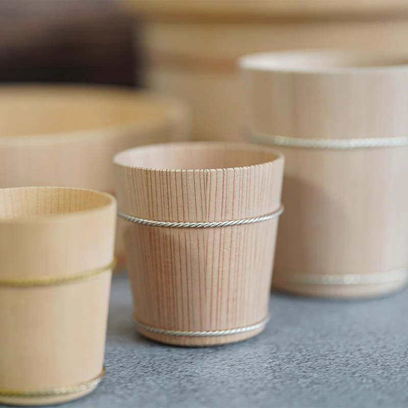 【京指物】桶屋 近藤 カップ二寸四分 /吉野杉 - Image 4