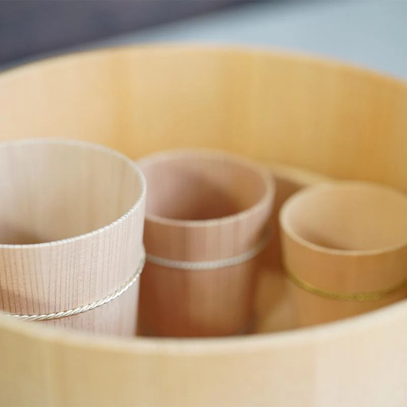 【京指物】桶屋 近藤 カップ二寸四分 /吉野杉 - Image 5
