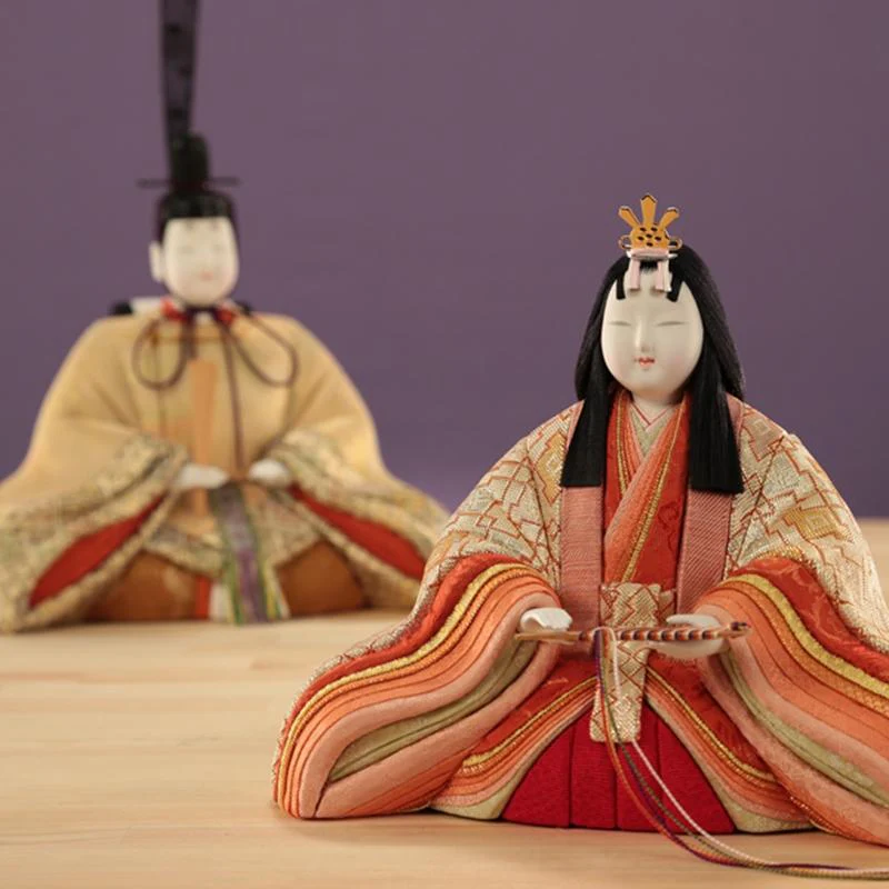 【木目込み人形】真多呂人形 芳春立雛 制作キット - Image 5