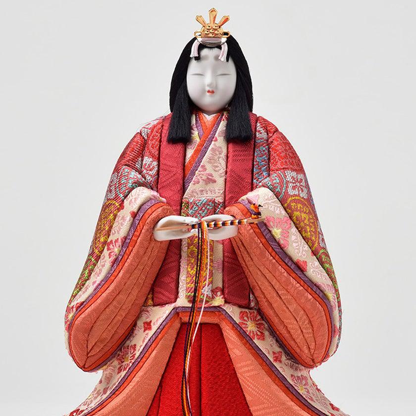 【木目込み人形】真多呂人形 東宮立雛セット - Image 3