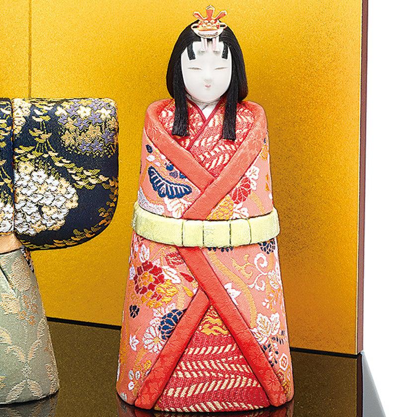 【木目込み人形】真多呂人形 彩明立雛セット - Image 11