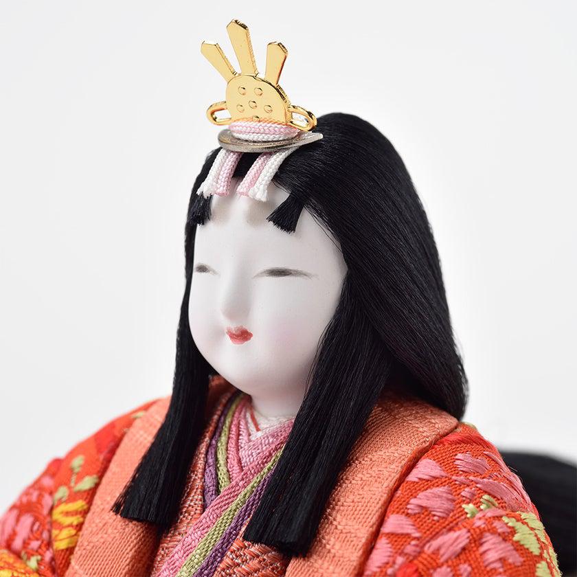 【木目込み人形】真多呂人形 親王飾り 光 - Image 7