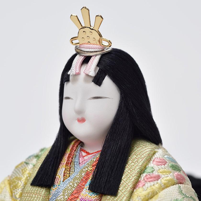 【木目込み人形】真多呂人形 親王飾り 希 - Image 2