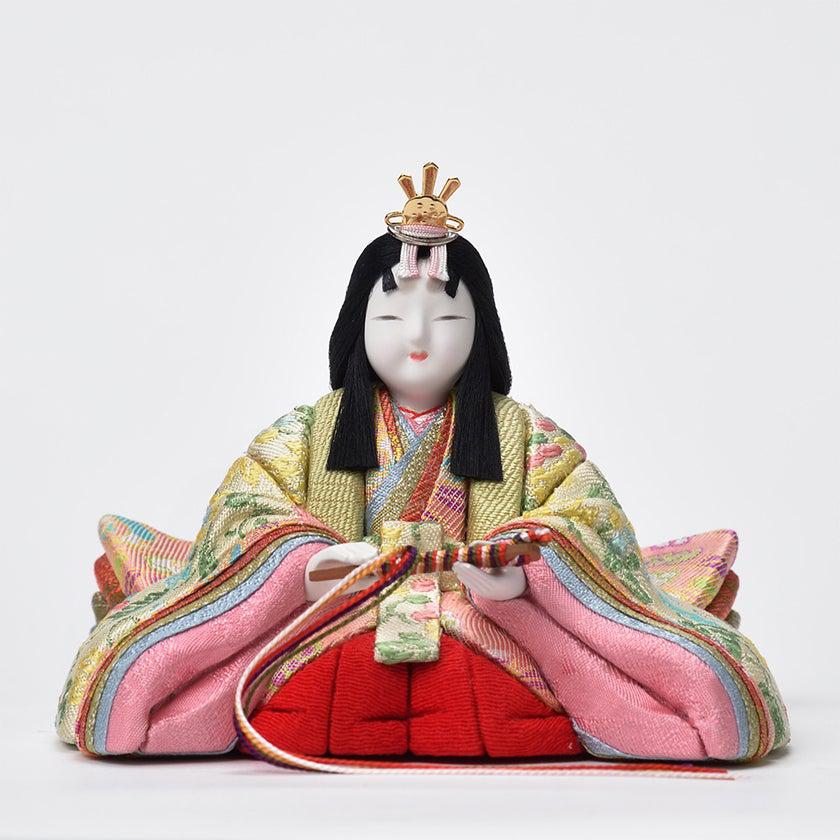 【木目込み人形】真多呂人形 親王飾り 希 - Image 4